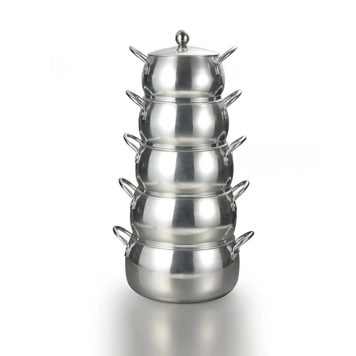 Aluminum pots
